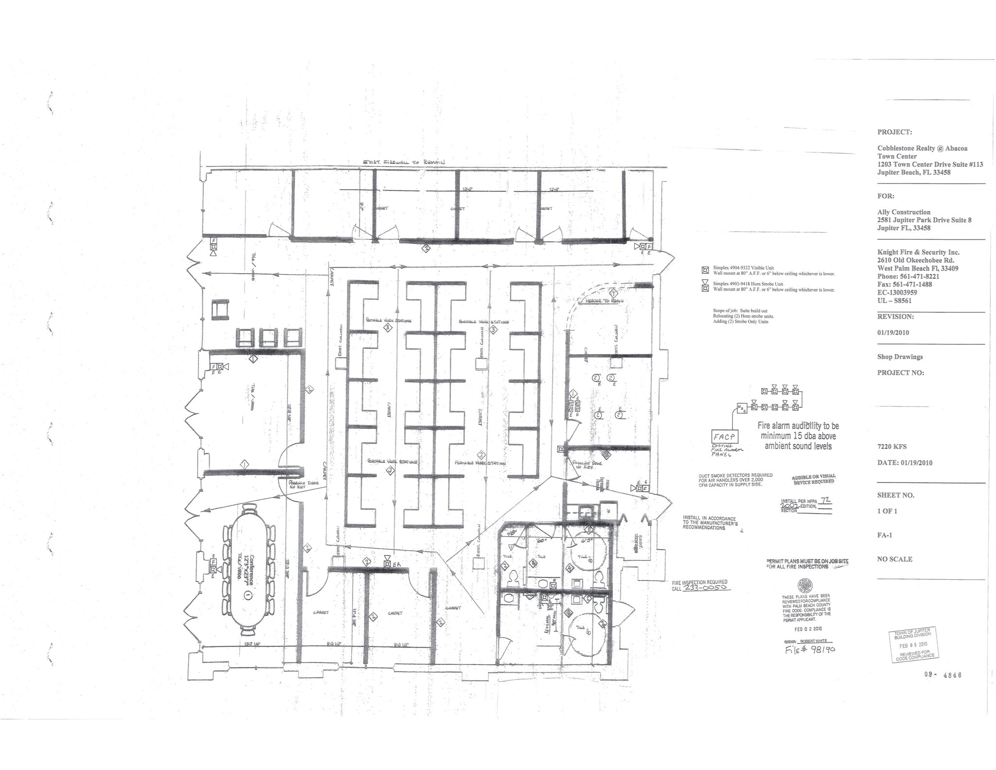 1200 Town Center Dr, Jupiter, FL à louer Plan de site- Image 1 de 1