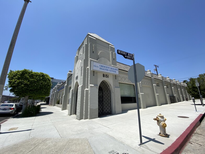 8151-8155 Beverly Blvd, Los Angeles, CA for lease - Building Photo - Image 1 of 5