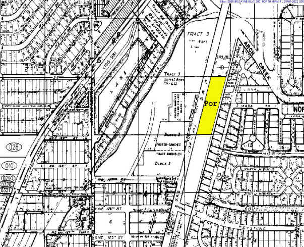 12955 Biscayne Blvd, North Miami, FL à louer - Plan cadastral - Image 2 de 11