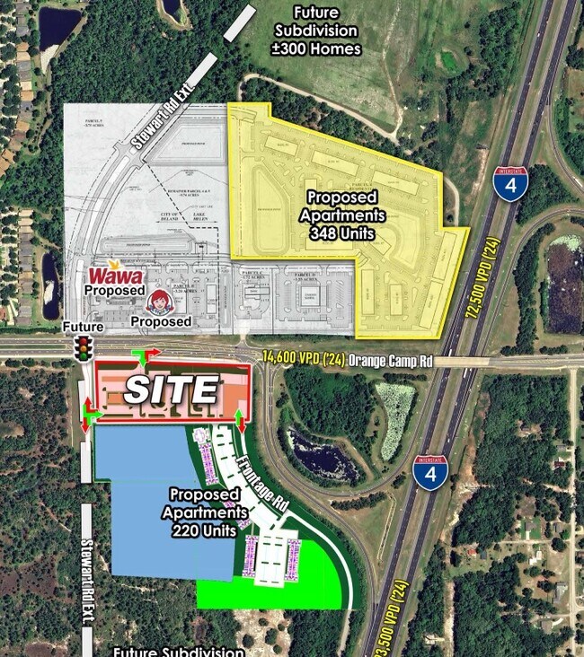 Plus de détails pour 00 Orange Camp Rd, Deland, FL - Terrain à louer