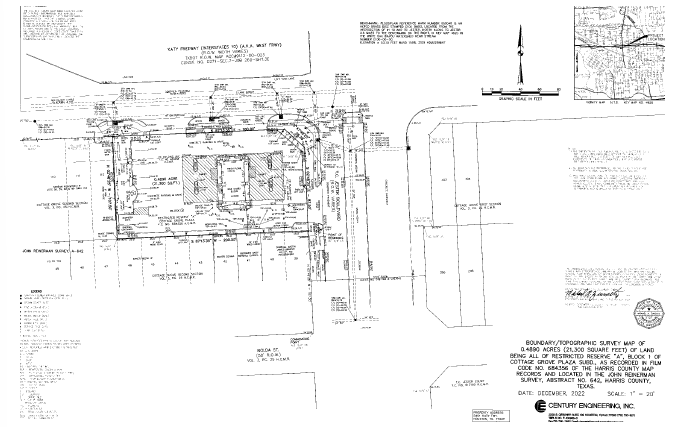 5401 Katy Fwy, Houston, TX à louer - Plan de site - Image 3 de 3