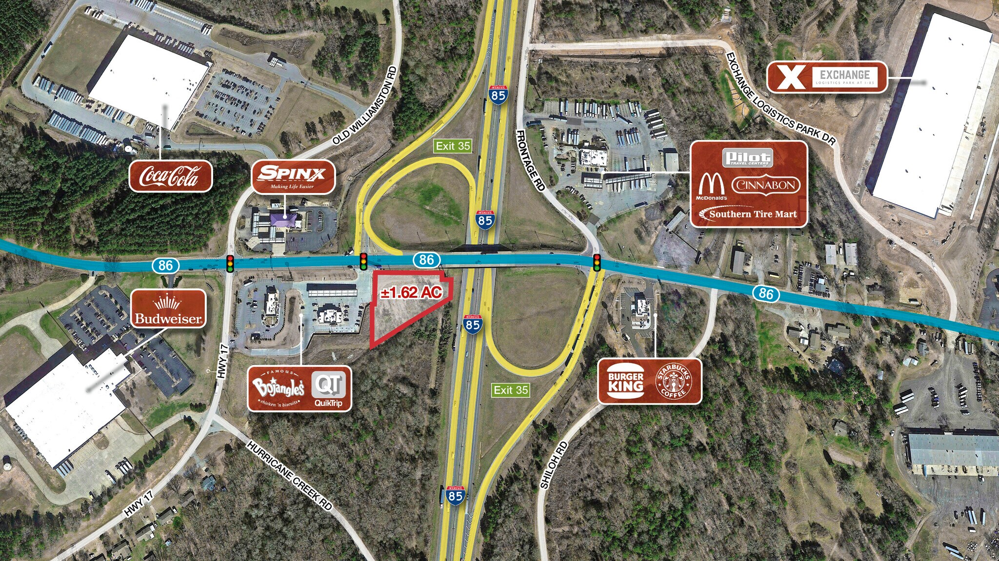 2085 Highway 86, Piedmont, SC à vendre Photo du bâtiment- Image 1 de 1