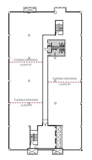 84 West Santa Clara St, San Jose, CA for lease Floor Plan- Image 1 of 1