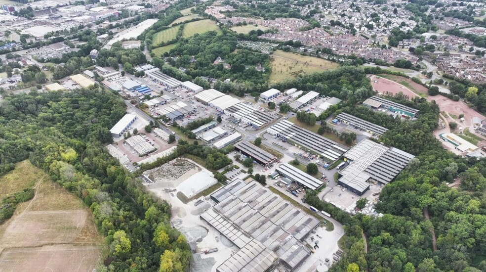Springvale Industrial Estate, Cwmbran for lease - Aerial - Image 3 of 3