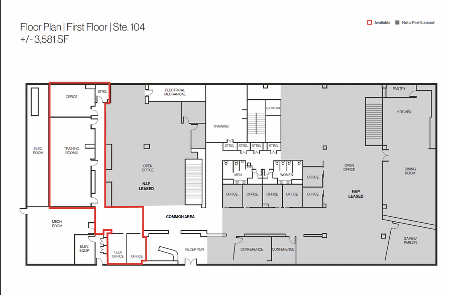 9390 Gateway Dr, Reno, NV for lease - Floor Plan - Image 3 of 21