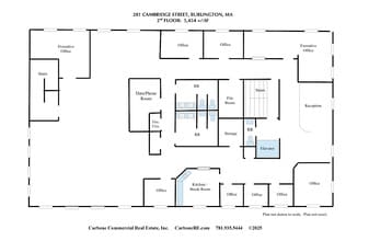 281 Cambridge St, Burlington, MA for lease Floor Plan- Image 2 of 18