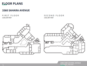 3320 W Sahara Ave, Las Vegas, NV à louer Plan d’étage- Image 1 de 1