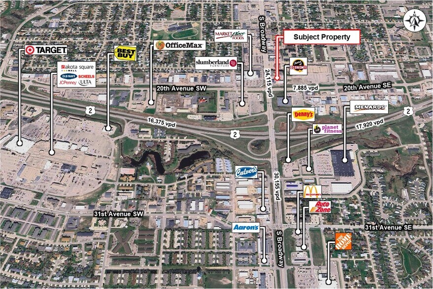 1933 S Broadway, Minot, ND à vendre - Photo du bâtiment - Image 2 de 10