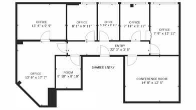 555 5th Ave, Huntington, WV à louer Plan d’étage- Image 2 de 13