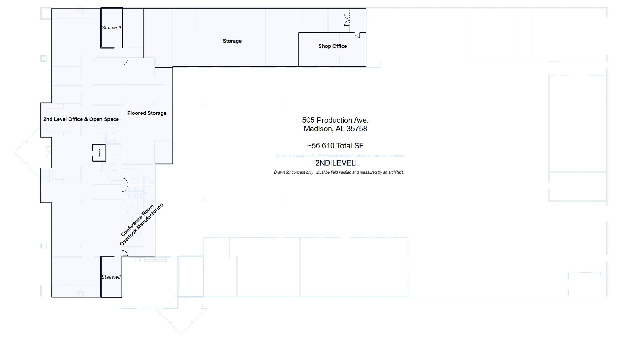 505 Production Ave, Madison, AL à vendre Plan d  tage- Image 1 de 2