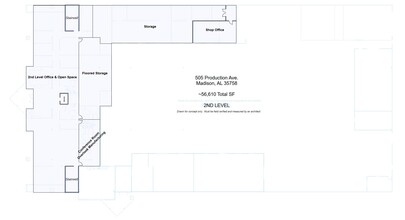 505 Production Ave, Madison, AL à vendre Plan d  tage- Image 1 de 2