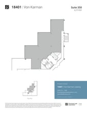 18301 Von Karman Ave, Irvine, CA à louer Plan d’étage- Image 1 de 1