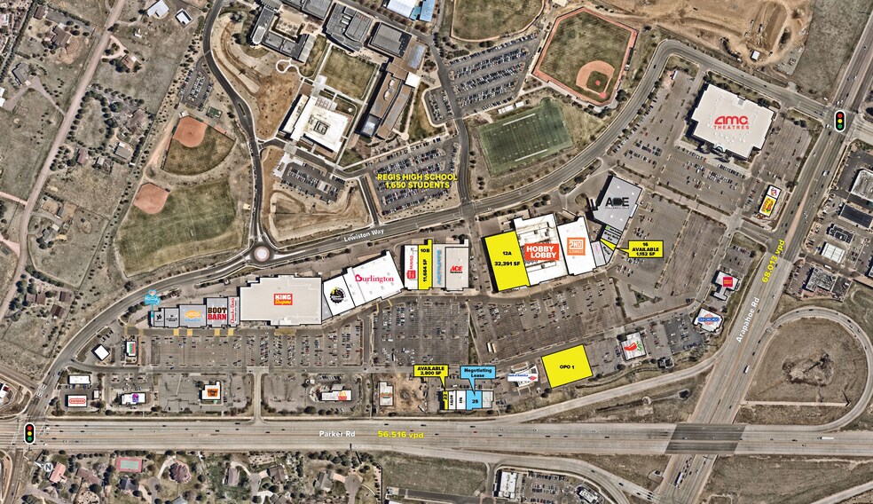 6400-6700 S Parker Rd, Aurora, CO à louer - Photo du bâtiment - Image 2 de 15