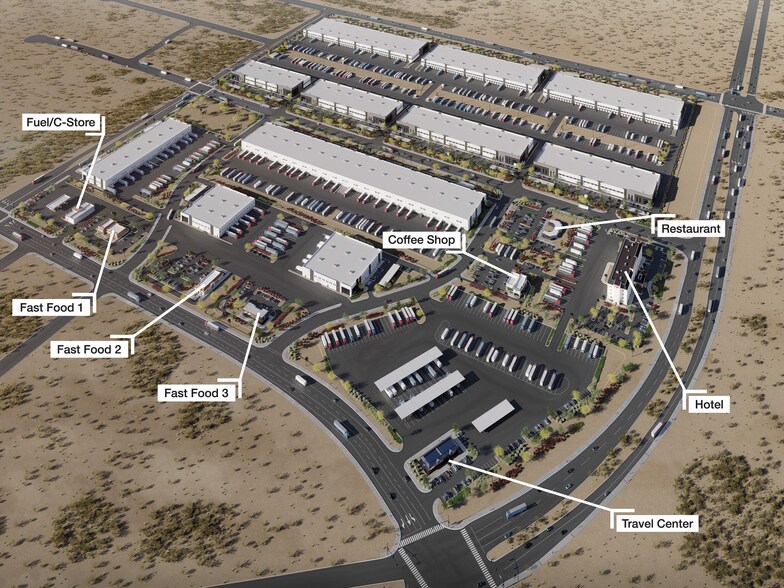 Calexico Gateway Ctr, Calexico, CA à vendre - Aérien - Image 3 de 3