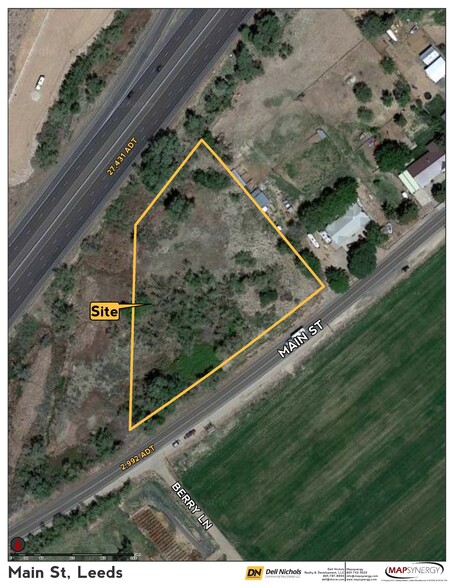 Main St, Leeds, UT for sale - Aerial - Image 1 of 4