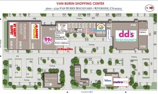 Plus de détails pour 5600-5750 Van Buren Blvd, Riverside, CA - Commerce de détail à louer
