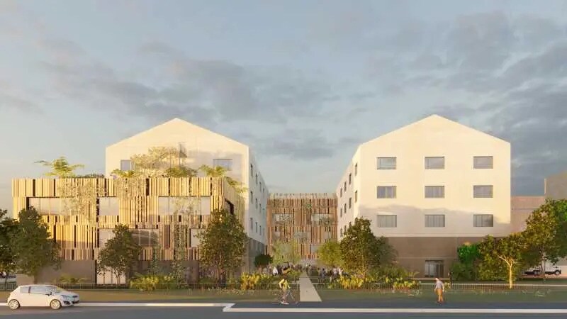 Bureau dans Villeurbanne à louer - Photo du bâtiment - Image 3 de 13
