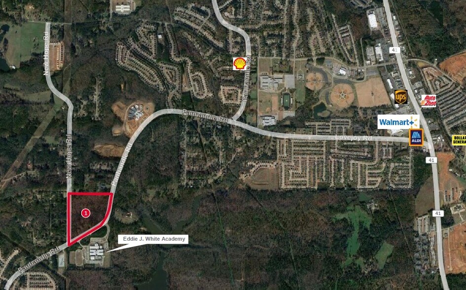 Panhandle & New Hope Rd, Hampton, GA for sale - Site Plan - Image 2 of 2