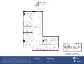 5950 Sherry Ln, Dallas, TX for lease Floor Plan- Image 1 of 2