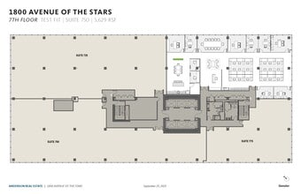1800 Avenue of the Stars, Los Angeles, CA for lease Floor Plan- Image 1 of 1