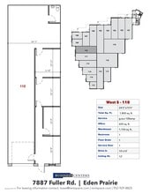 7887 Fuller Rd, Eden Prairie, MN à louer Plan de site- Image 1 de 1
