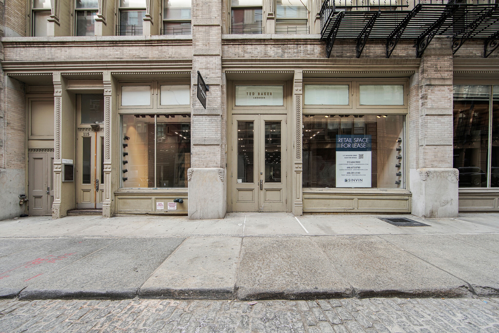 115-121 Wooster St, New York, NY for lease Building Photo- Image 1 of 8