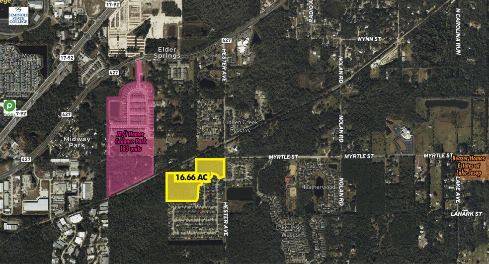 1755 Myrtle St, Sanford, FL à vendre - Photo principale - Image 1 de 5