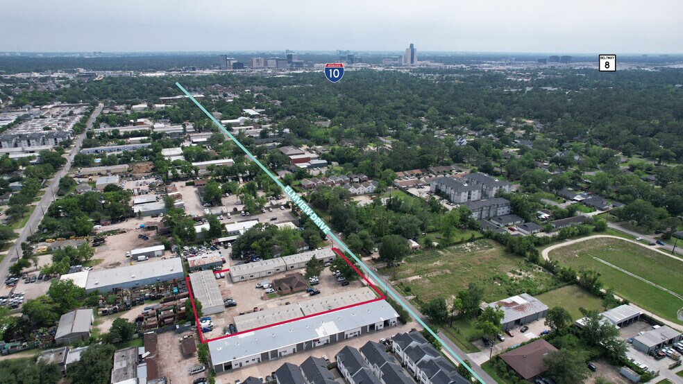 1730 Elmview Dr, Houston, TX for lease - Aerial - Image 1 of 10