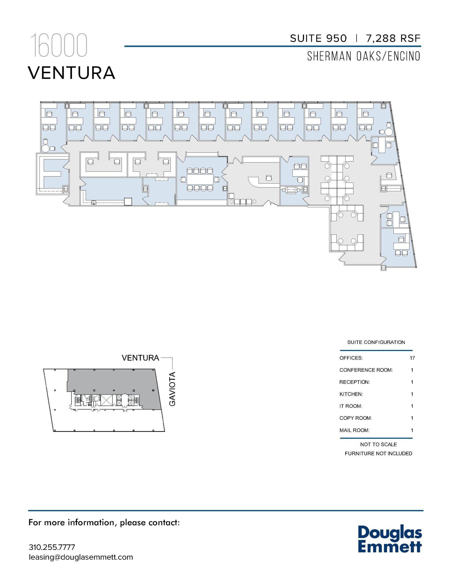16000 Ventura Blvd, Encino, CA for lease Floor Plan- Image 1 of 1