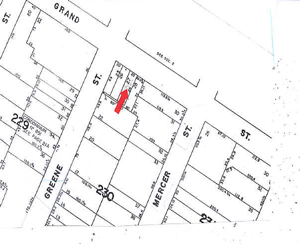 93 Grand St, New York, NY for lease - Plat Map - Image 2 of 27