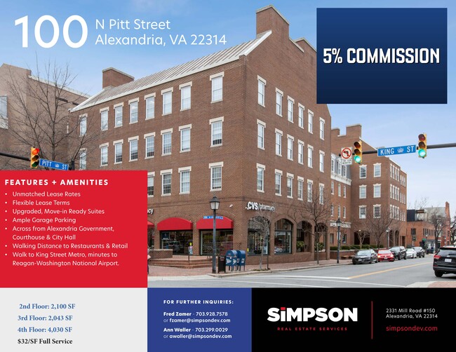 More details for 100 N Pitt St, Alexandria, VA - Office for Lease