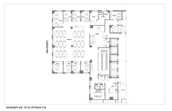 450 7th Ave, New York, NY à louer Plan d’étage- Image 1 de 1