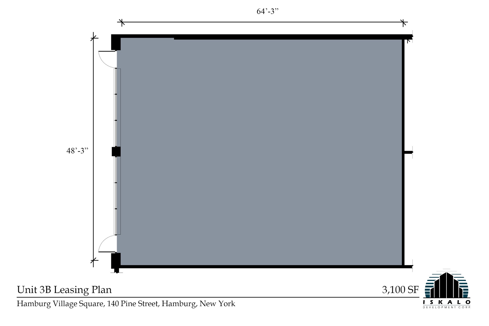 140 Pine St, Hamburg, NY à louer Plan de site- Image 1 de 5