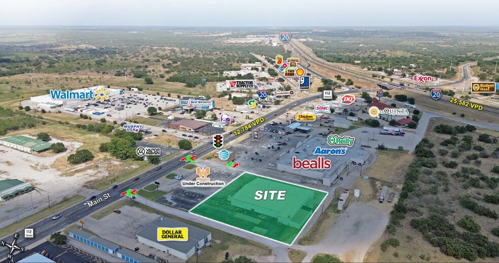 1401 E Main St, Eastland, TX à louer - Photo du bâtiment - Image 1 de 9