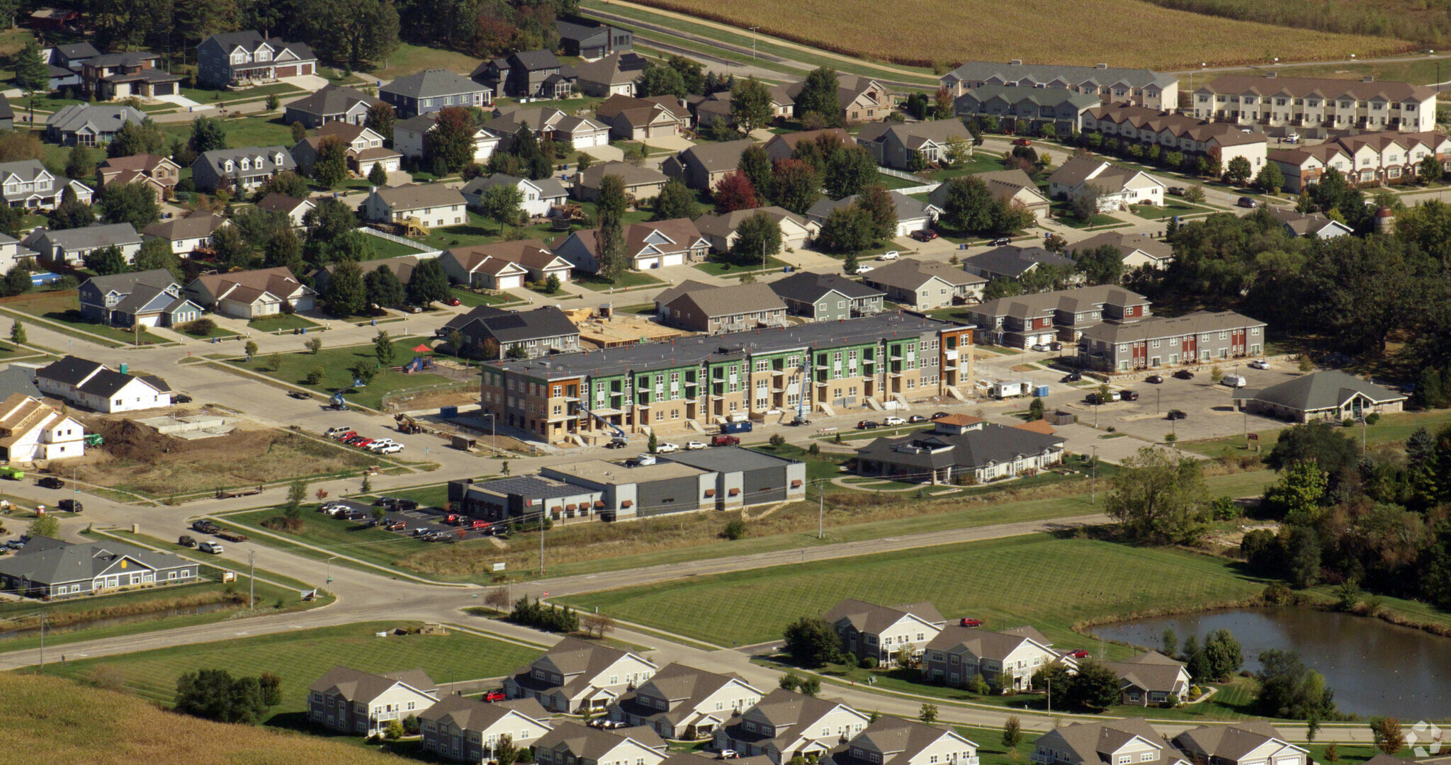 877 Oregon Center Dr, Oregon, WI for lease Aerial- Image 1 of 2