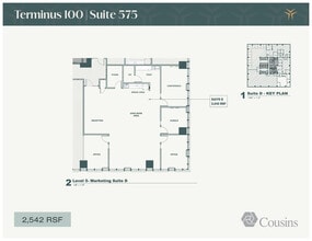 3280 Peachtree Rd, Atlanta, GA à louer Plan d’étage- Image 1 de 1
