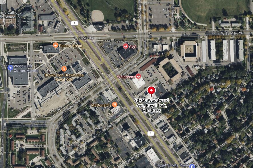 30754-30766 Woodward Ave, Royal Oak, MI à louer - Photo du bâtiment - Image 3 de 5