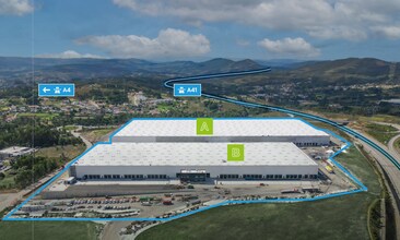 Campo Valongo, Campo, PRT - AÉRIEN  Vue de la carte