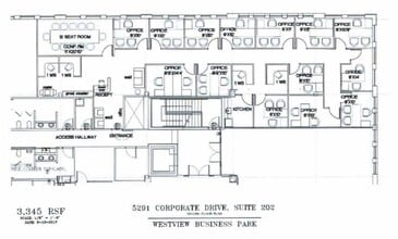 5291 Corporate Dr, Frederick, MD for lease Floor Plan- Image 1 of 1