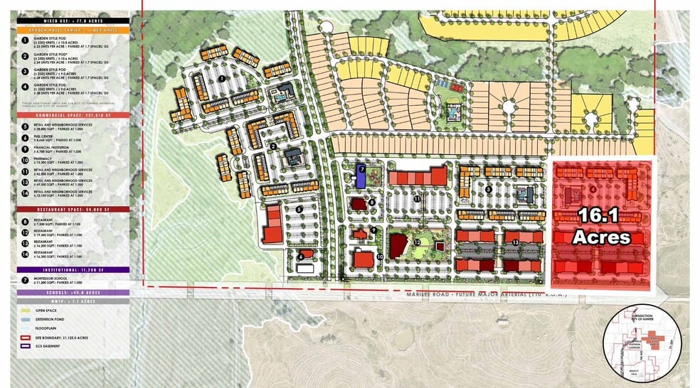 Marilee Road, Gunter, TX for sale - Site Plan - Image 2 of 2