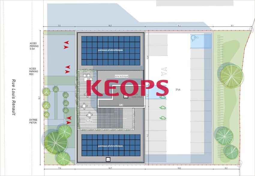 13 Rue Louis Renault, Balma à vendre - Plan de site - Image 3 de 6