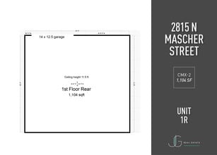 2815-2817 N Mascher St, Philadelphia, PA for lease Interior Photo- Image 2 of 4