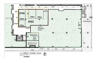 2501 W Washington Blvd, Chicago, IL à louer Plan d’étage- Image 1 de 5