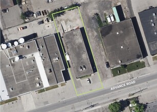 60-62 Advance Rd, Toronto, ON - aerial  map view