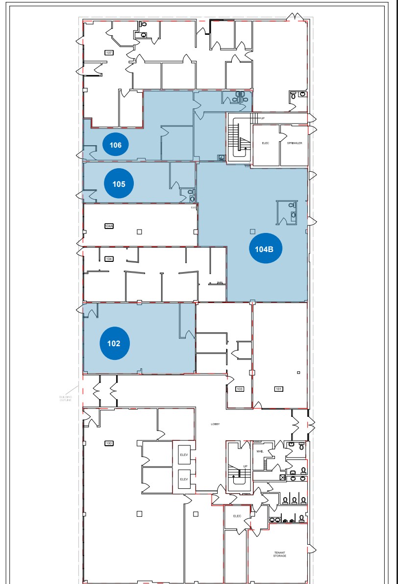 9945 50 St NW, Edmonton, AB for lease Floor Plan- Image 1 of 1