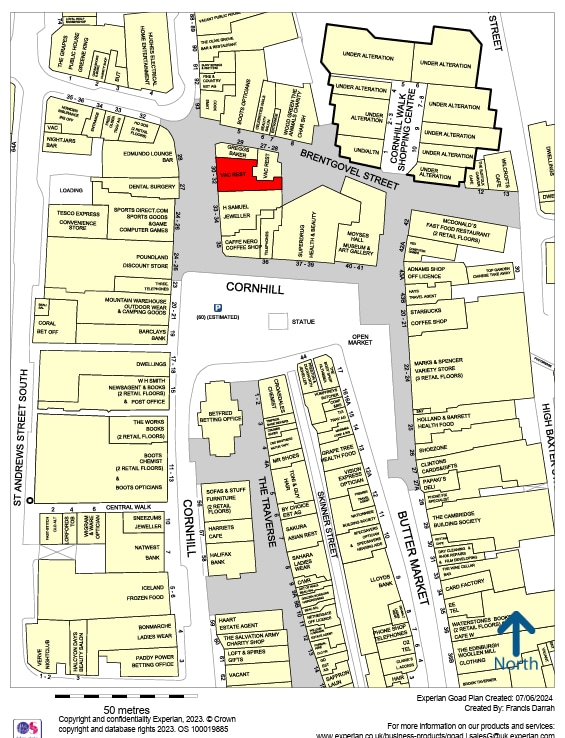 30-31 Cornhill, Bury St Edmunds for lease Site Plan- Image 1 of 1