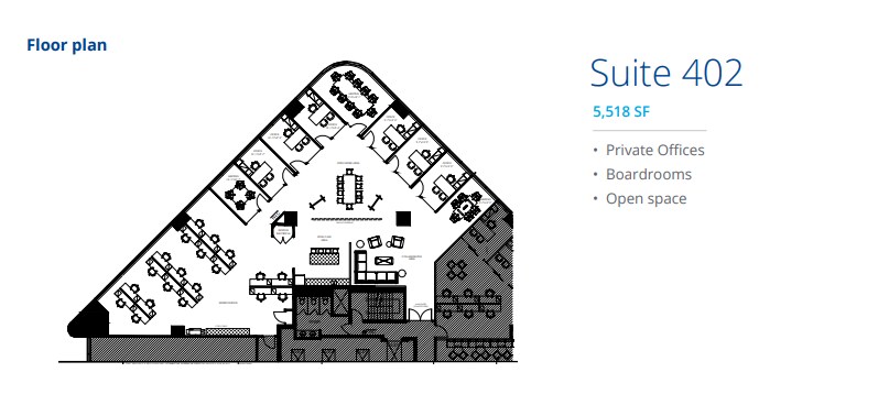 4950 Yonge St, Toronto, ON à louer Plan d’étage- Image 1 de 1