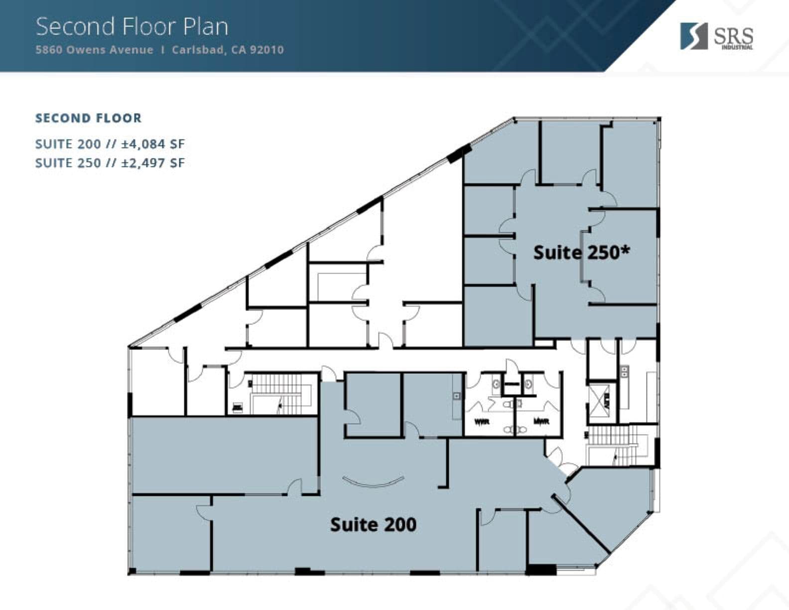 5860 Owens Ave, Carlsbad, CA for sale Floor Plan- Image 1 of 1