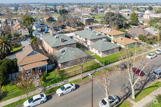 435 N Valeria St, Fresno, CA - Aerial  map view