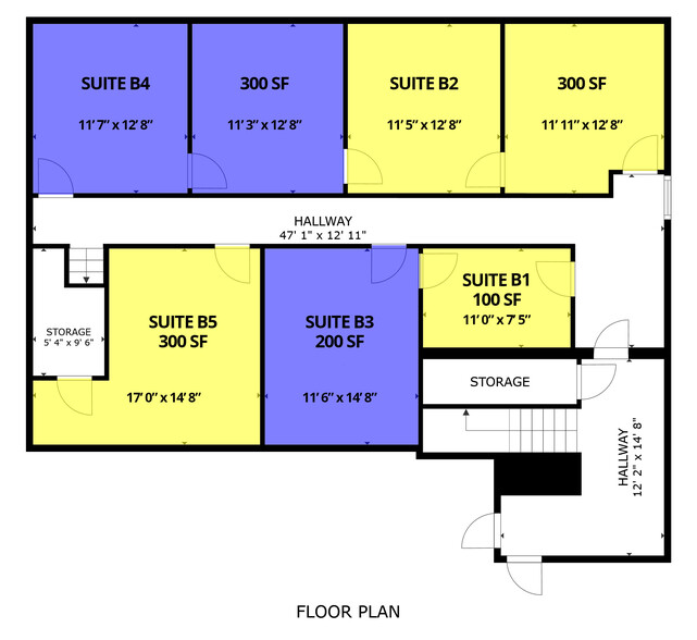 1826 E Platte Ave, Colorado Springs, CO for lease - Floor Plan - Image 2 of 12